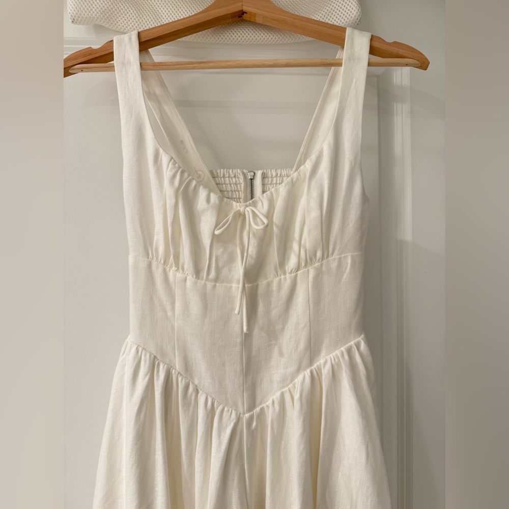 NWOT Reformation Balia Linen Dress - Picture 8 of 16